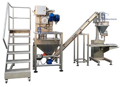 Peiriant Llenwi Powdwr A Chymysgu